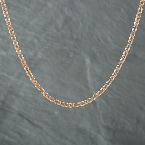 Second Hand 9ct Yellow Gold 22 Inch Figaro Chain 41043656