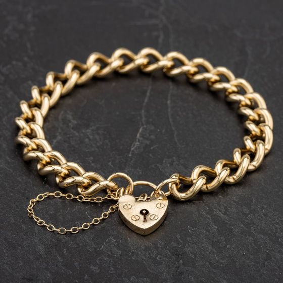 Second Hand Heart Padlock Bracelet 4107545