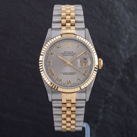 Second Hand Rolex Oyster Perpetual Datejust Bracelet Watch 16233