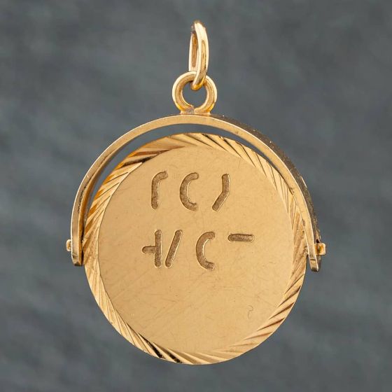 Second Hand 9ct Yellow Gold I Love You Spinner Loose Pendant 41141554