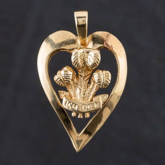 Second Hand 9ct Yellow Gold Fleur-De-Lis Loose Pendant 4114994