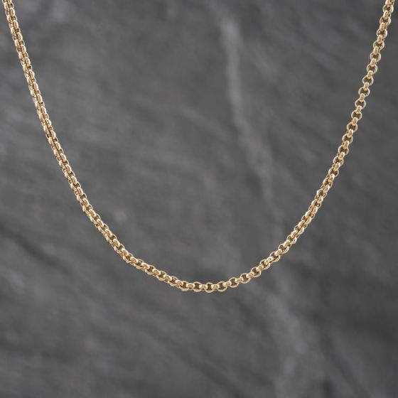 Second Hand 9ct Yellow Gold 20 Inch Belcher Chain 41161768