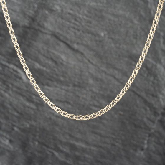 Second Hand 9ct Yellow Gold Double 20 Inch Curb Chain 41161807