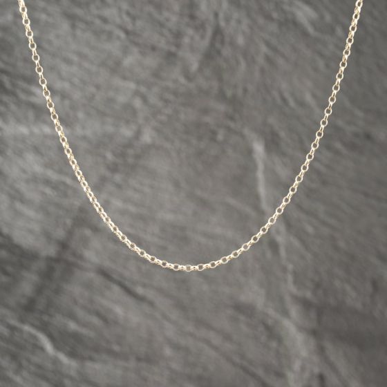 Second Hand 9ct Yellow Gold 19 Inch Belcher Chain 41161980