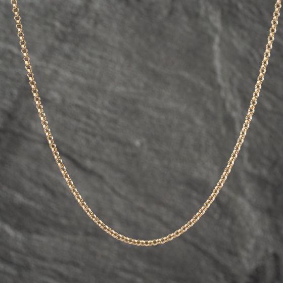 Second Hand 9ct Yellow Gold 21 Inch Belcher Chain 41162018
