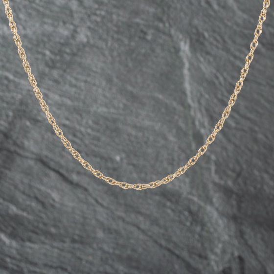 Second Hand 9ct Yellow Gold 26 Inch Prince Of Wales Chain 41162036