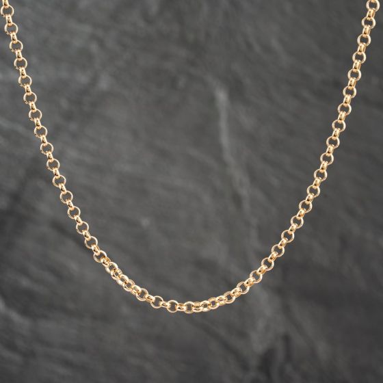 Second Hand 9ct Yellow Gold 20 Inch Belcher Chain 41162045