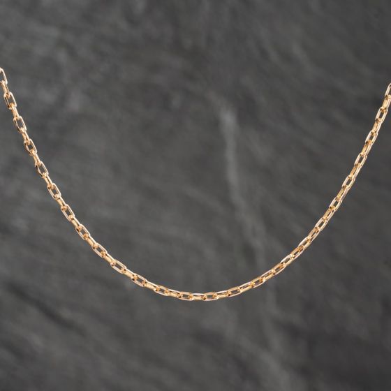 Second Hand 9ct Yellow Gold 20 Inch Trace Chain 41162049