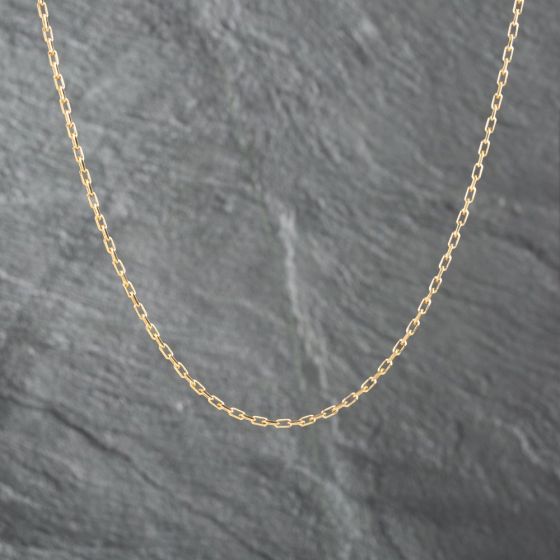Second Hand 9ct Yellow Gold 26 Inch Trace Chain 41162115