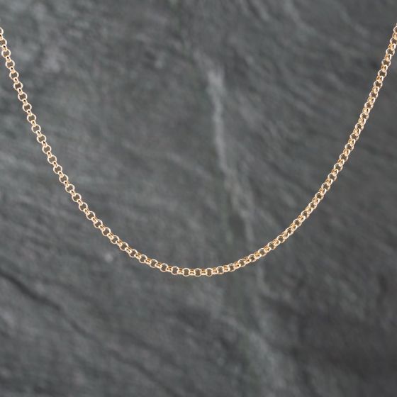 Second Hand 9ct Yellow Gold 24 Inch Belcher Chain 41162151
