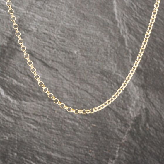 Second Hand 9ct Yellow Gold 20 Inch Belcher Chain 41162205
