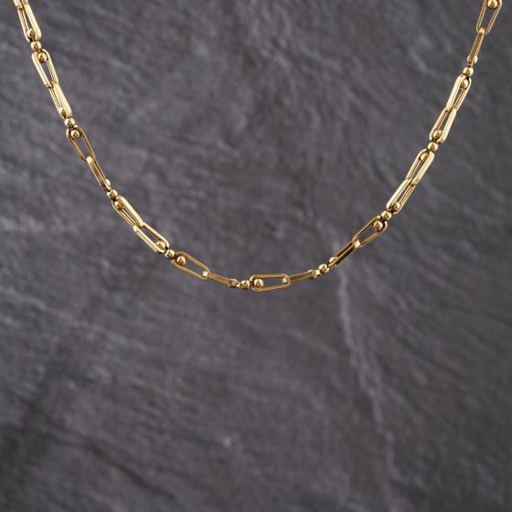 Second Hand 9ct Yellow Gold 15 Inch Fancy Chain 41162260