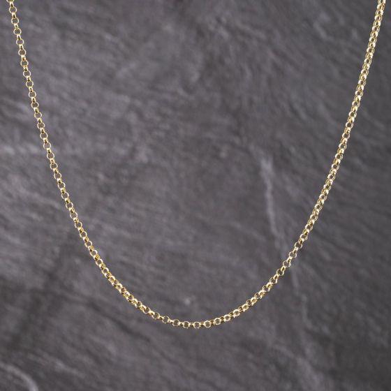Second Hand 18ct Yellow Gold 18 Inch Belcher Chain 41162306