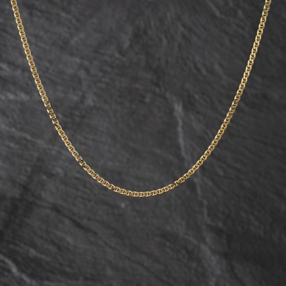 Second Hand Yellow Gold 20 Inch Anchor Chain 41162341