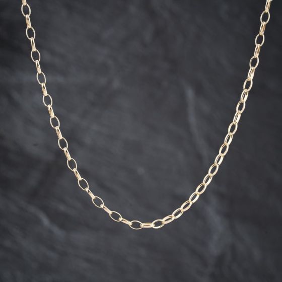 Second Hand 9ct Yellow Gold 20 Inch Belcher Chain 41162349