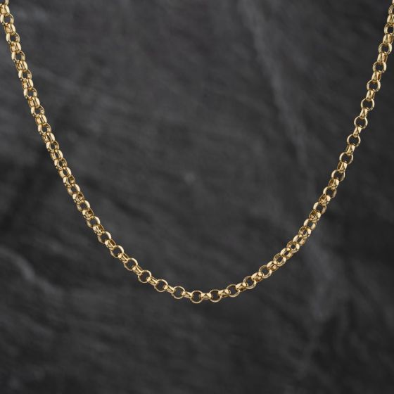 Second Hand 9ct Yellow Gold 24 Inch Belcher Chain 41162387