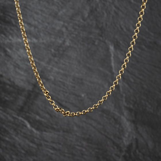 Second Hand 9ct Yellow Gold 19 Inch Belcher Chain 41162417