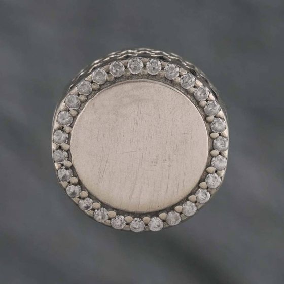 Second Hand Pandora Sterling Silver Moments Cubic Zirconia Bead Charm 41221008