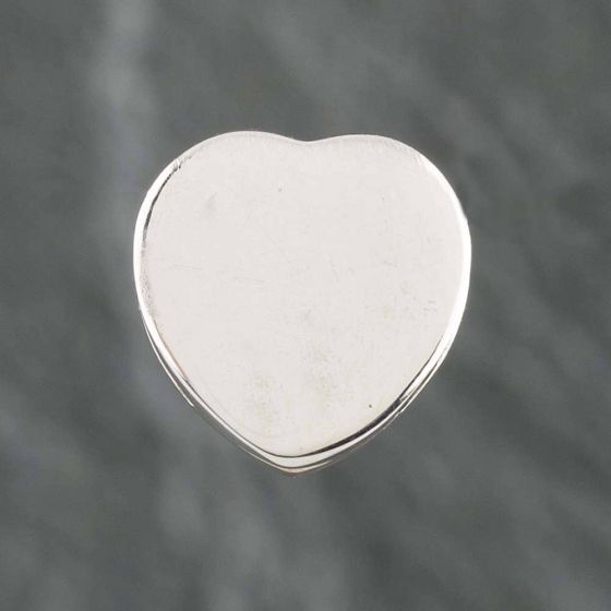 Second Hand Pandora Sterling Silver Reflexions Simple Heart Clip Charm 41221037