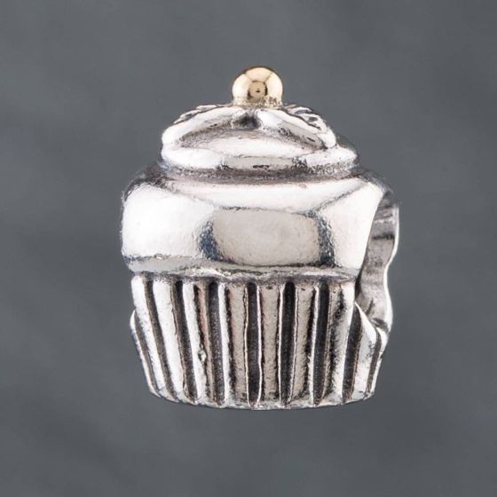 Second Hand Pandora Silver Cupcake Charm 41221291