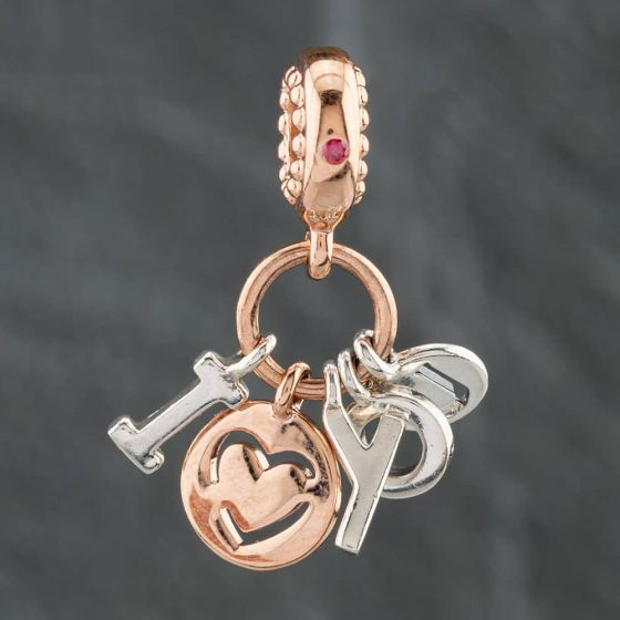 Second Hand Pandora I Love You Charm 786596CZR