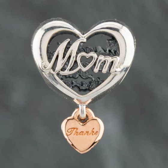 Second Hand Pandora Thank You Mum Heart Charm 789372C00