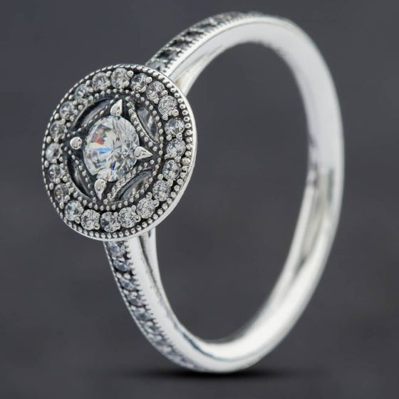 Second Hand Pandora Vintage Allure Ring 191006CZ