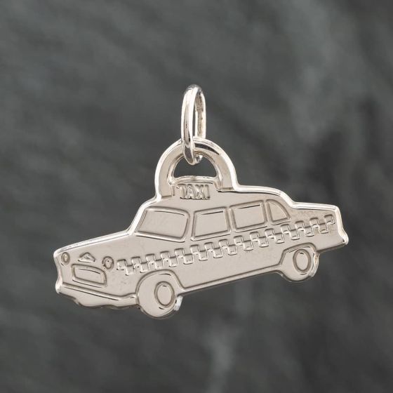 Second Hand Tiffany & Co. Silver Taxi Dangle Charm 41251220