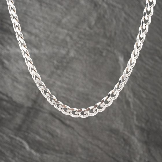 Second Hand Silver 20 Inch Curb Chain 41251502