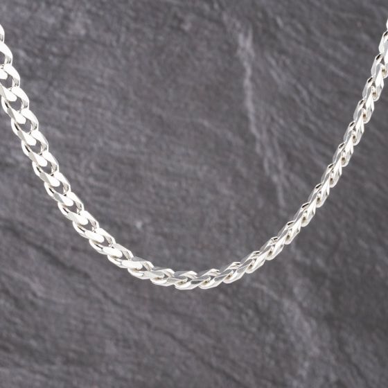 Second Hand Silver 20 Inch Curb Chain 41251601