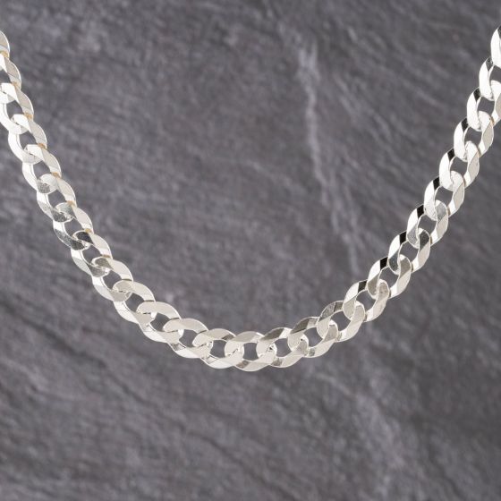 Second Hand Silver 20 Inch Curb Chain 41251602