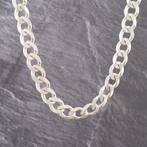 Second Hand Silver 24 Inch Curb Chain 41251650