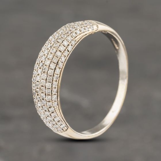 Second Hand 18ct Yellow Gold 0.75ct Diamond Ring 41481958