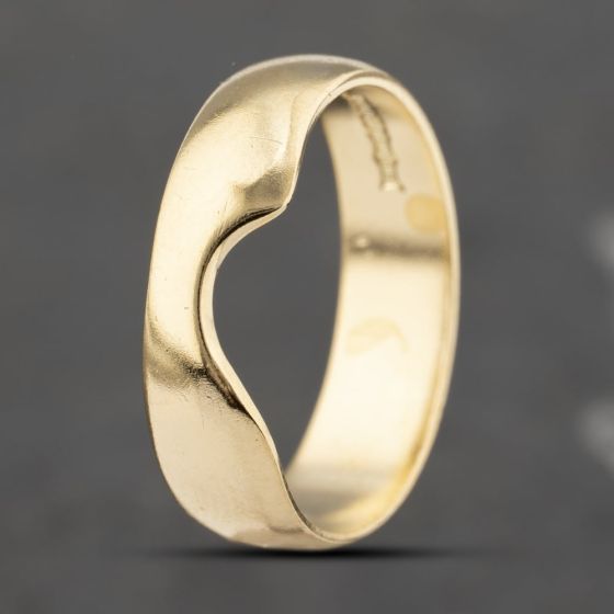 Second Hand 18ct Yellow Gold 0.46ct Brilliant Cut Diamond Bridal Set Ring 41482193