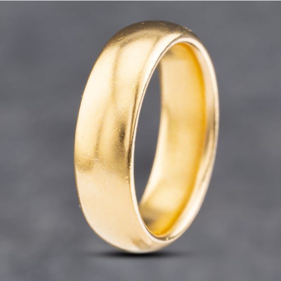 Second Hand 22ct Yellow Gold 5mm Plain Wedding Ring 41871401