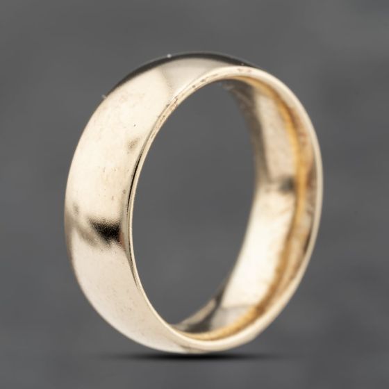 Second Hand 9ct Yellow Gold 6mm Plain Wedding Ring 41871432