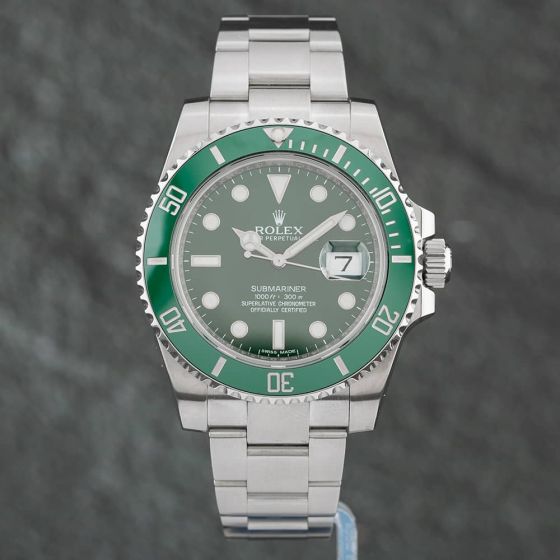 Second Hand Rolex Submariner Watch 116610LV