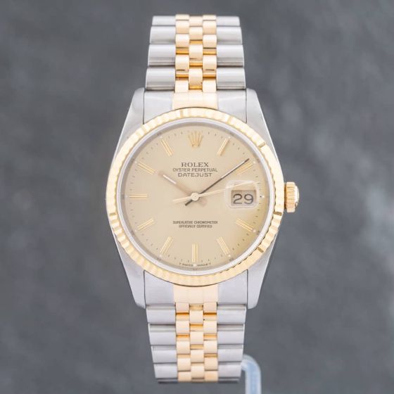 Second Hand Rolex Datejust Watch 16233