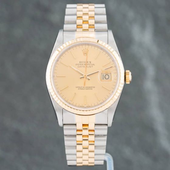 Second Hand Rolex Datejust Watch 16233
