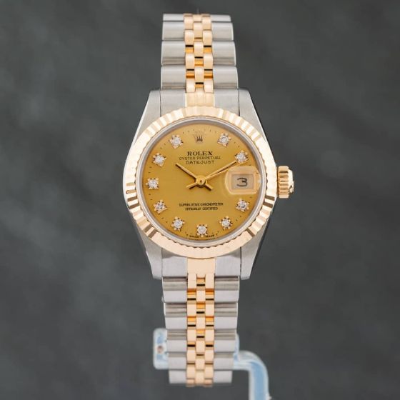 Second Hand Rolex Datejust Watch 69173
