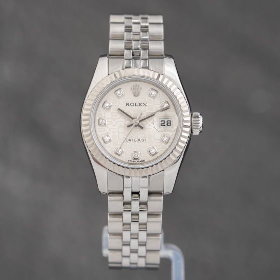 Second Hand Rolex Datejust Watch 179174