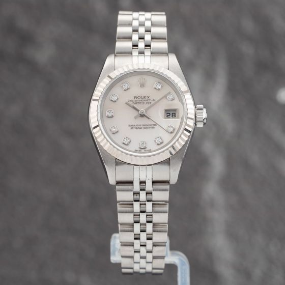 Second Hand Rolex Datejust Watch 79174
