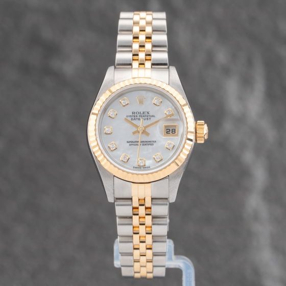 Second Hand Rolex Datejust Watch 79173
