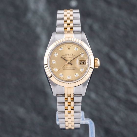 Second Hand Rolex Ladies Datejust Bracelet Watch 79173