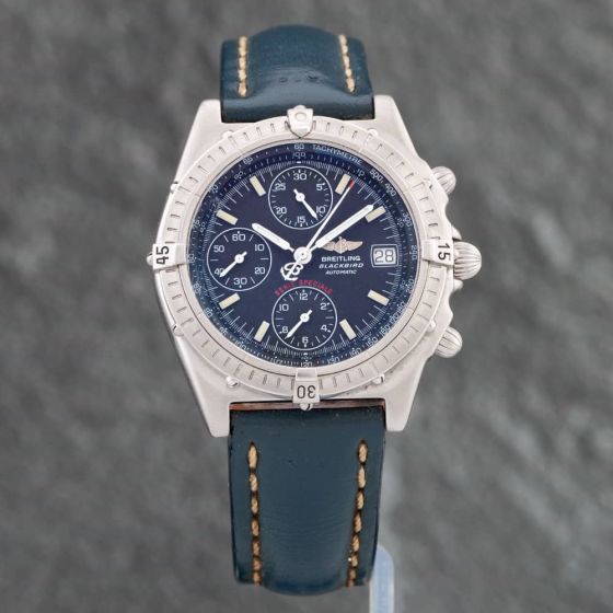 Second Hand Breitling Blackbird Watch A13050.1