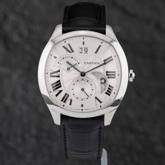 Second Hand Cartier Drive De Cartier Moonphase Indicator Watch 3931