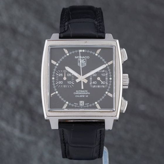 Second Hand TAG Heuer Monaco Watch CAW2110.FC6177