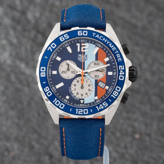 Second Hand TAG Heuer Formula 1 Gulf Watch CAZ101N