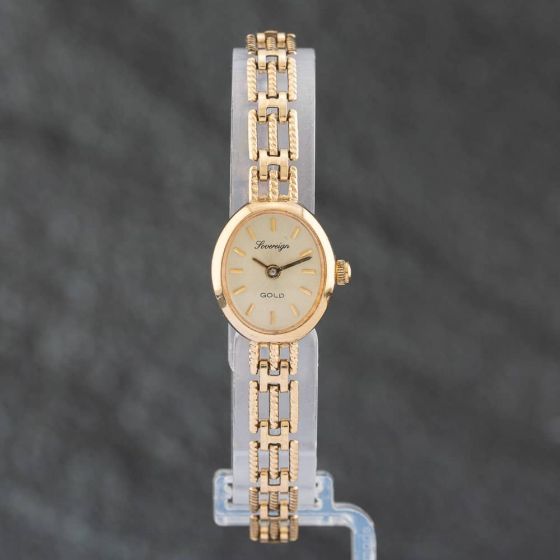 Second Hand Sovereign 9ct Gold Dress Watch 