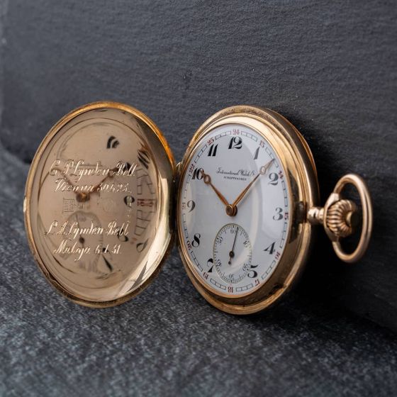 Second Hand IWC Vintage Pocket Watch